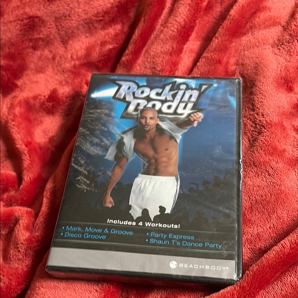 Red Rockin' the Trail DVD Case with Textile Background